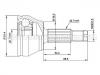 Gelenksatz, Antriebswelle CV Joint Kit:15-1192