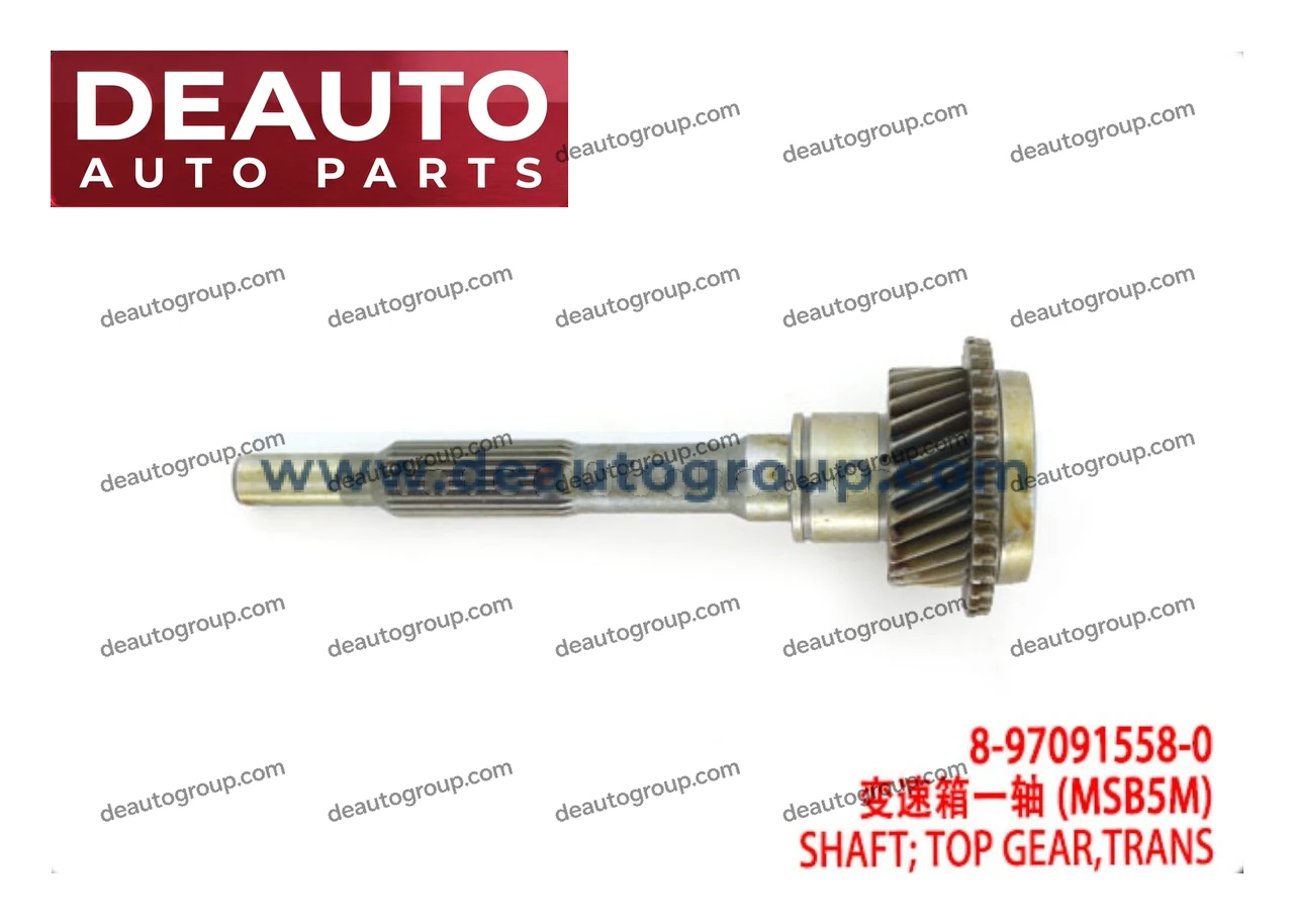 Transmission Top Gear Shaft