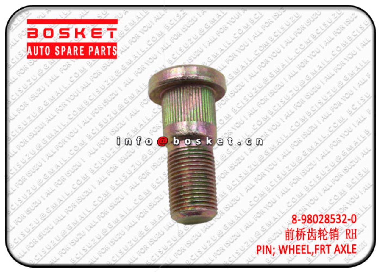 Front Axle Wheel Pin