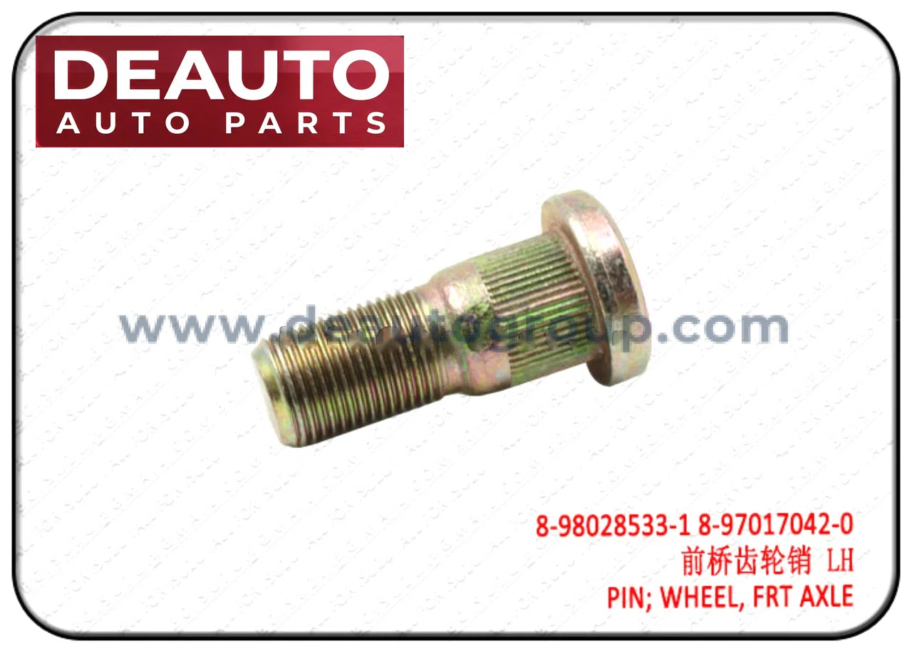 Front Axle Wheel Pin