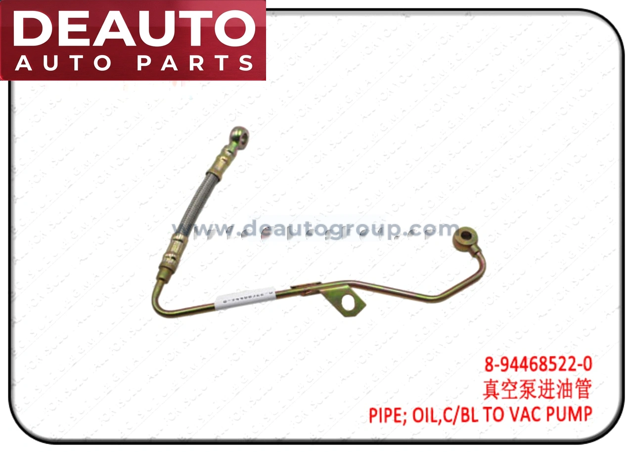 Cylinder Block To Vacuum Pump Pipe