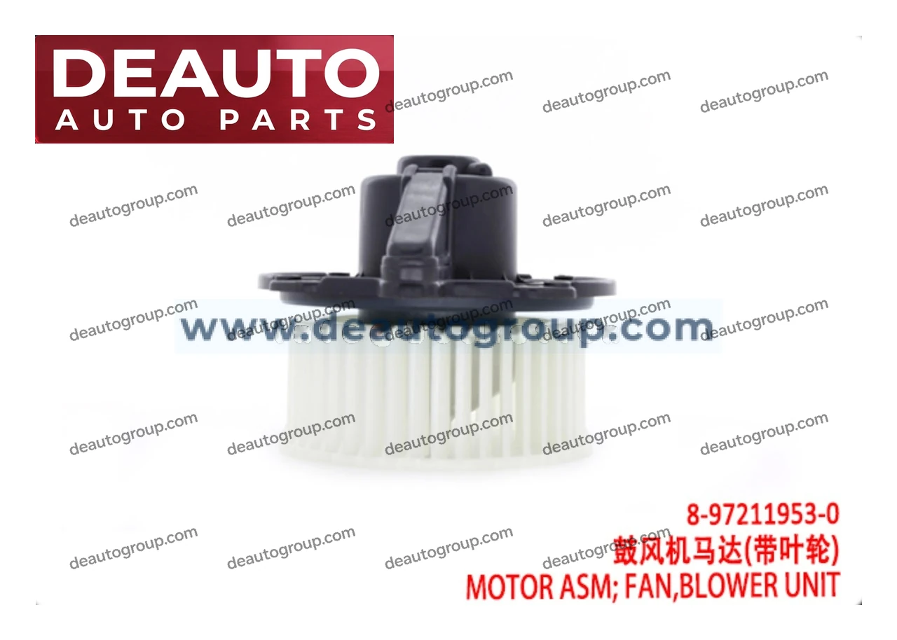 Blower Unit Fan Motor Assembly