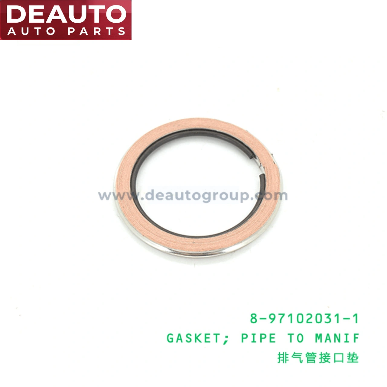 Pipe To Manifold Gasket