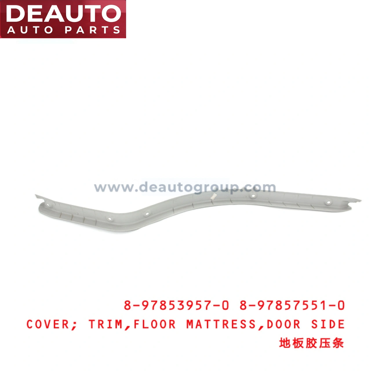 Door Side Floor Mattress Trim Cover