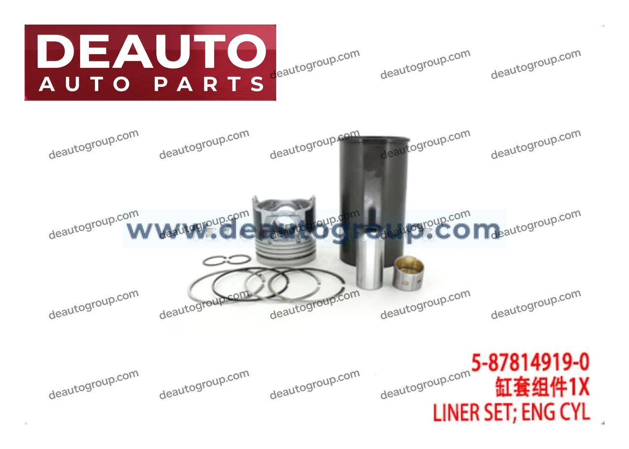 Isuzu NPR70 4HE1 Liner Set Engine Cyliner