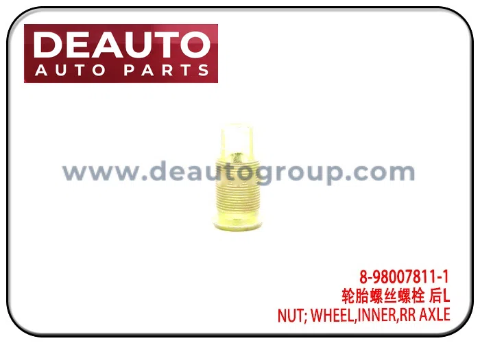 NUT; WHEEL,INNER,RR AXLE