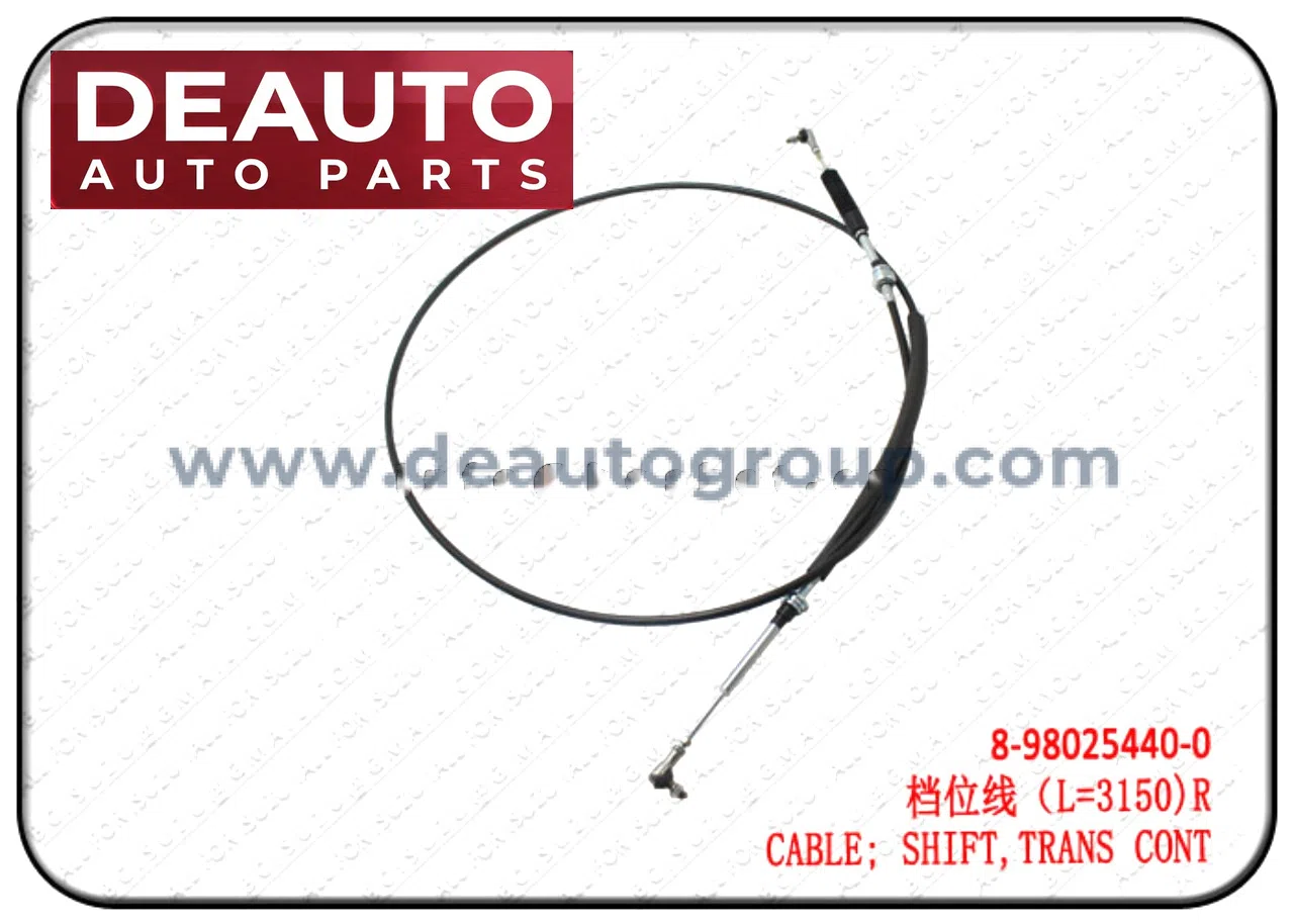 CABLE; SHIFT, TRANS CONT