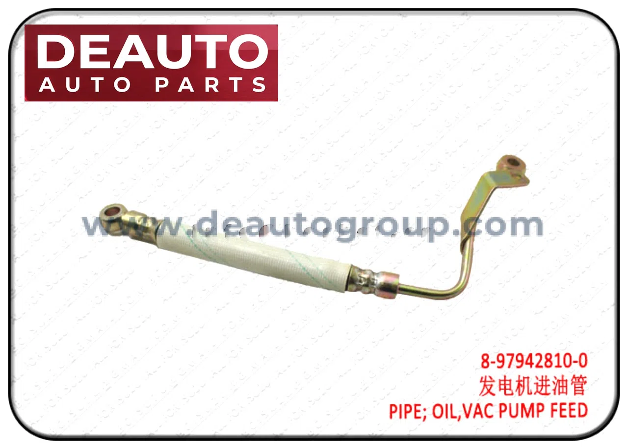 PIPE; OIL,VAC PUMP FEED