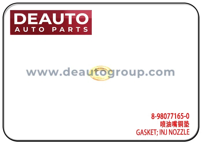 GASKET; INJ NOZZLE