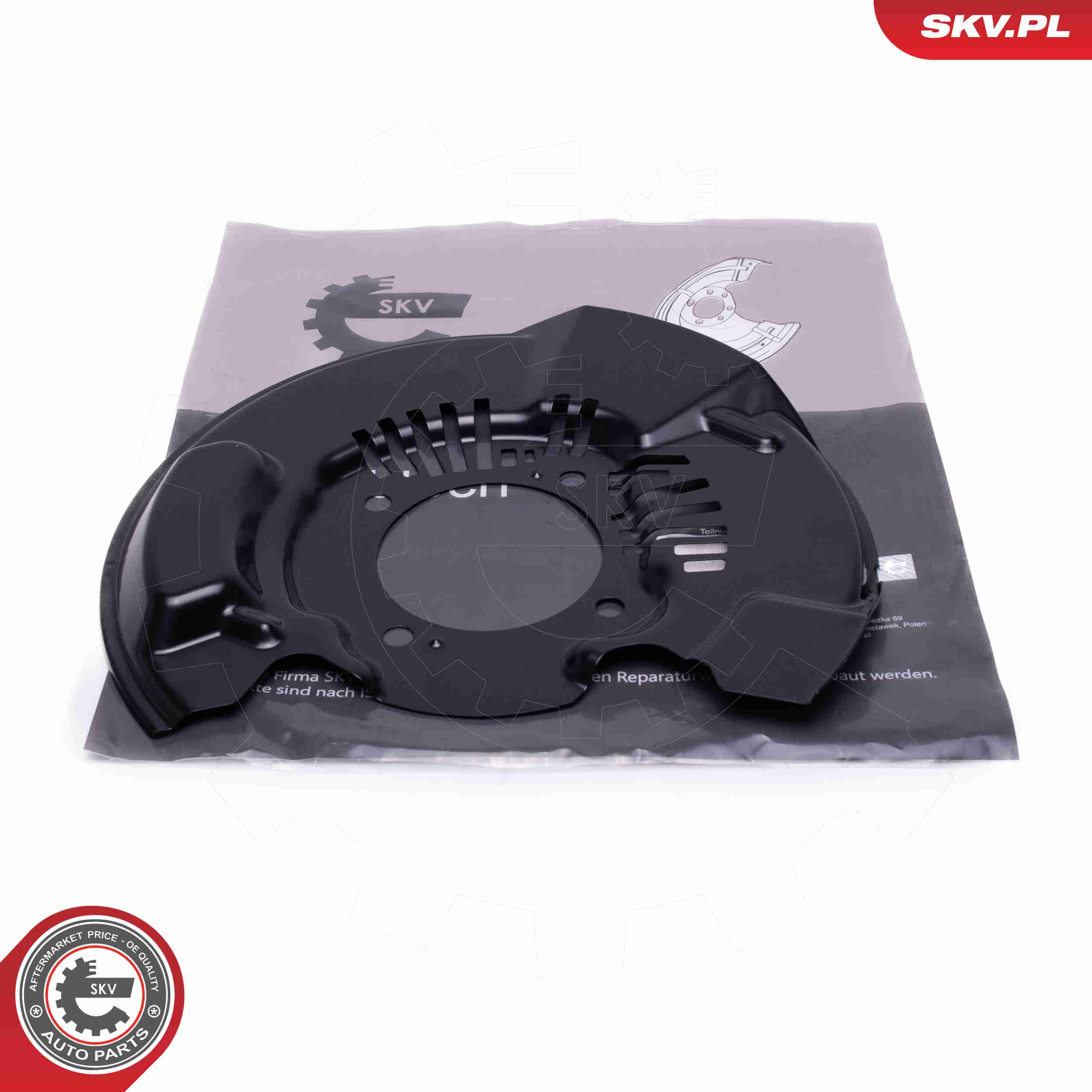 Splash Panel, brake disc