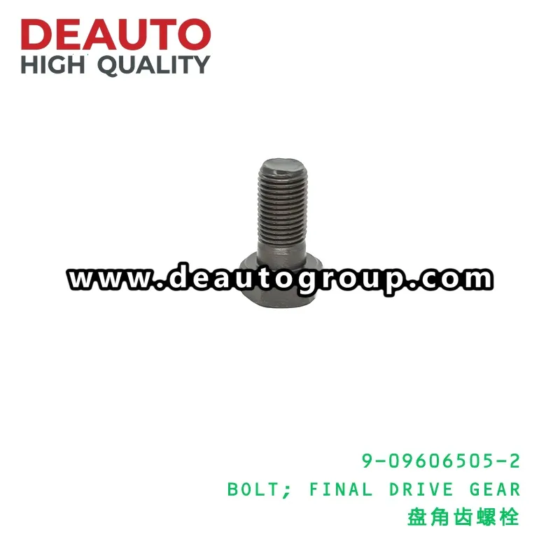 BOLT FINAL DRIVE GEAR