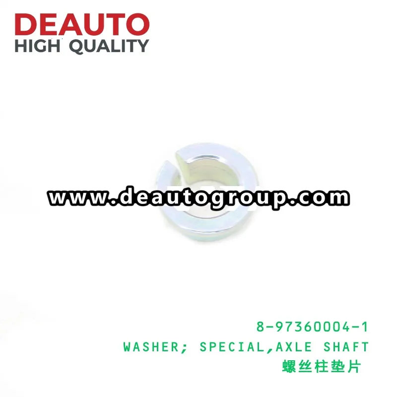 WASHER; SPECIAL,AXLE SHAFT