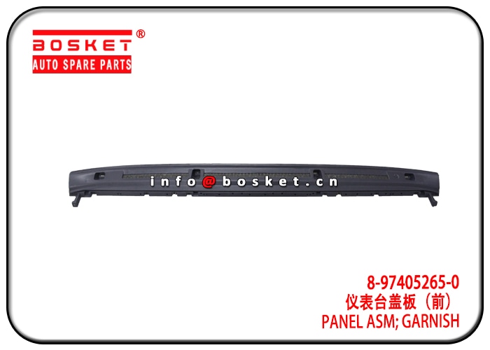 P301 8101541P301 Garnish Panel Assembly