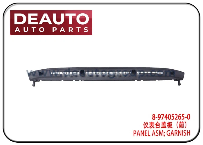 P301 8101541P301 Garnish Panel Assembly