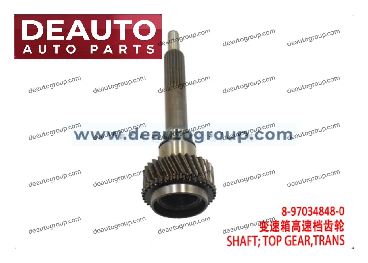 Transfer Top Gear Shaft
