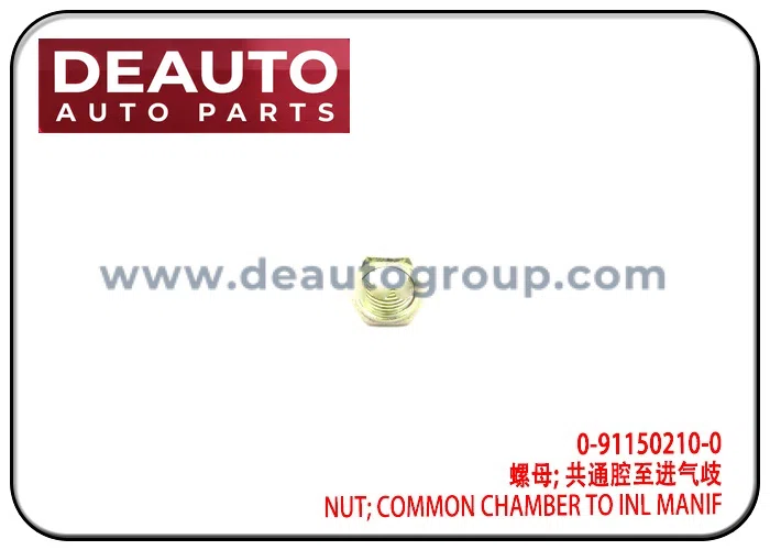 NUT; COMMON CHAMBER TO INL MANIF