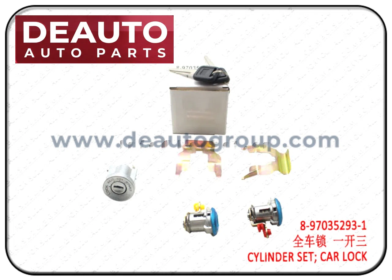 CYLINDER SET; CAR LOCK
