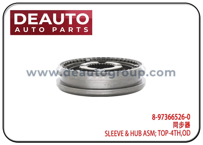 SLEEVE & HUB Assembly; TOP-4TH,OD