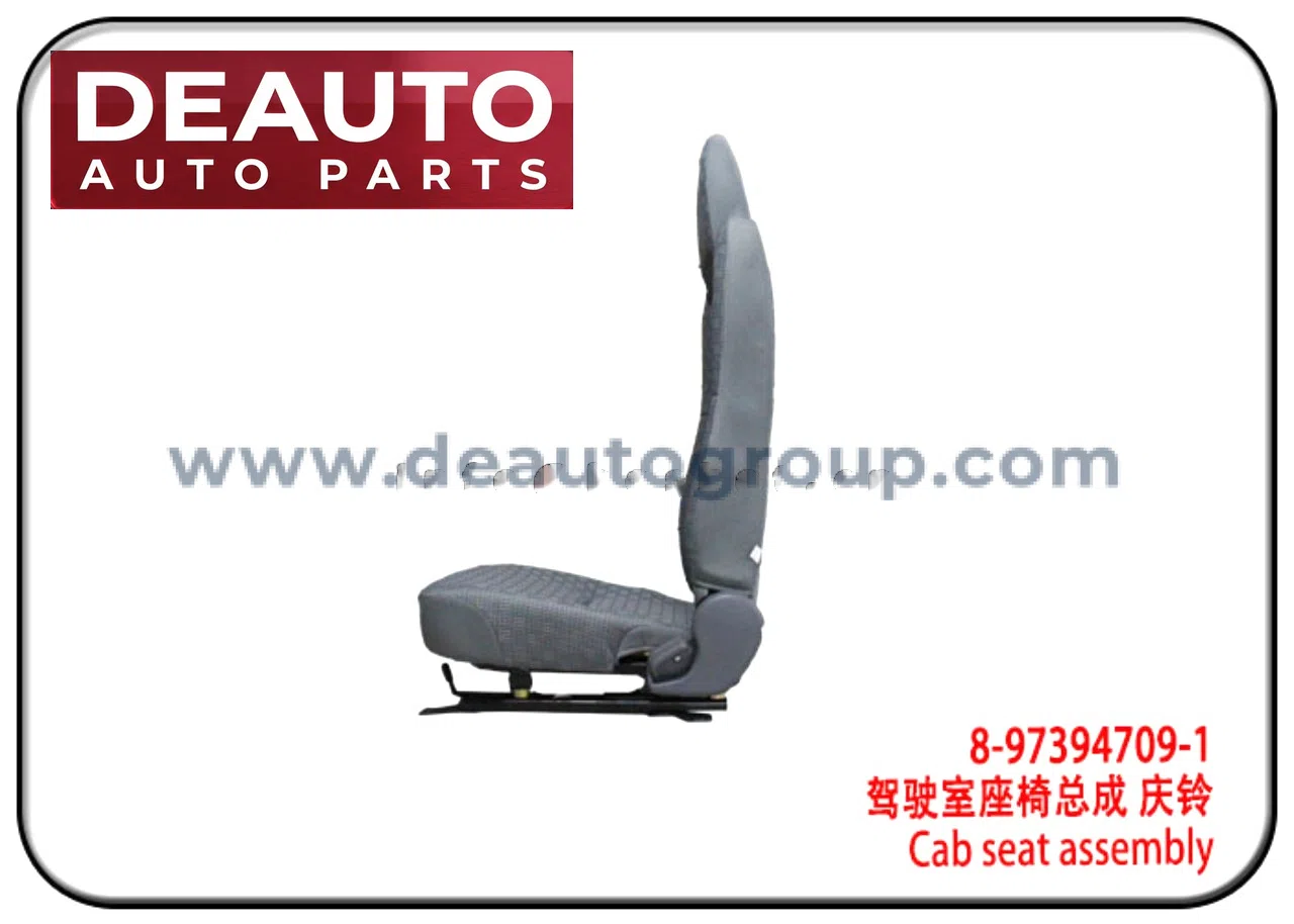 Cab seat assembly