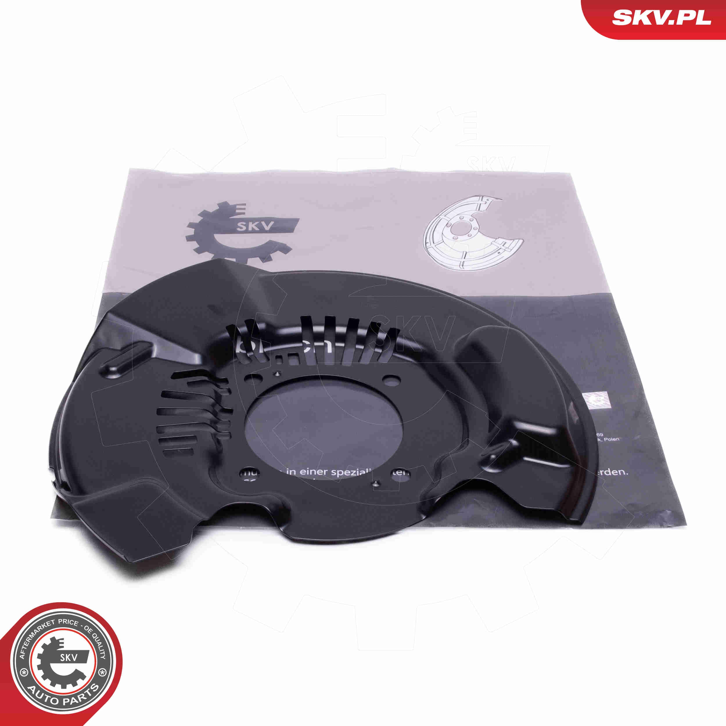 Splash Panel, brake disc