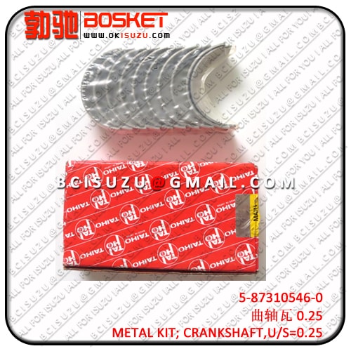 NPR66 4HF1 4HG1 METAL KIT CRANKSHAFT U S=