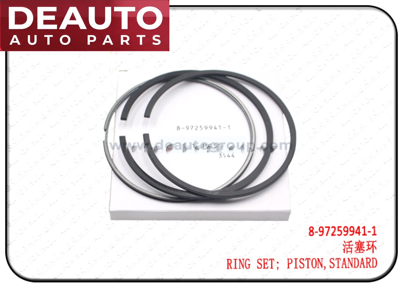STANDARD PISTON RING SET