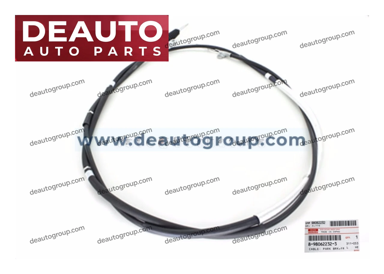 Front Lower Park Brake Cable