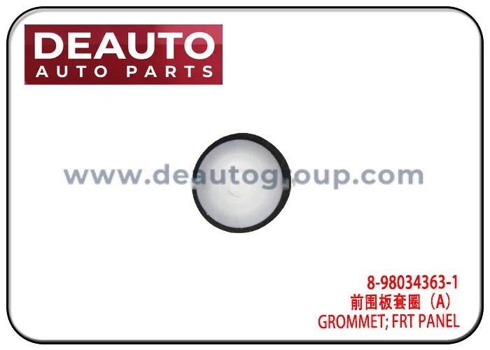 GROMMET; FRT PANEL